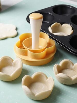 LsCook Cake Cup Press Mold Cookie Rice Ball Mold DIY Baking Tool