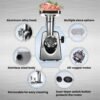 400W Stainless Steel Electric Meat Grinder With Sausage Stuffer, EU Plug, US Plug, UK Plug