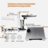 400W Stainless Steel Electric Meat Grinder With Sausage Stuffer, EU Plug, US Plug, UK Plug