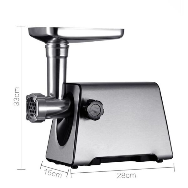 400W Stainless Steel Electric Meat Grinder With Sausage Stuffer, EU Plug, US Plug, UK Plug