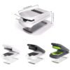 Multi-Function Vegetable Chopper Mandoline Slicer Upgrade Lock Design & Finger Guard, 15 In 1 Gray Green, 15 In 1 Black Cover, 15 In 1 White Cover, 15 In 1 White Green, 18 In 1 White Cover, 18 In 1 Black Cover
