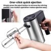 DH166 300W Household Handheld Electric Egg Beater Baking Cake & Cream Mixer, EU Plug