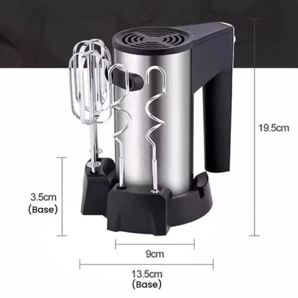 DH166 300W Household Handheld Electric Egg Beater Baking Cake & Cream Mixer, EU Plug