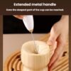 Electric Milk Frother & Coffee Mixer Wireless Handheld Mini Egg Whisk For Home
