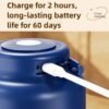 320ml Wireless Electric Garlic Chopper 6 Stainless Steel Blades Rechargeable Mini Food Processor