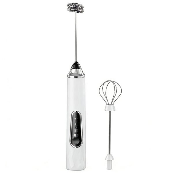 Electric Milk Frother & Coffee Foamer Home Use Handheld Wireless Mini Egg Whisk, Dual-Head White, Dual-Head Black, Dual-Head With Box White, Dual-Head With Box Black, Three-Head With Ear Hook Bracket White, Three-Head With Ear Hook Bracket Black...