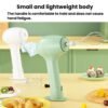 Wireless Electric Egg Whisk With Base Handheld Mini Multifunctional Milk Frother, Single White, Single Green, Dual-Head Green, Dual-Head White