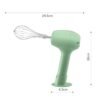 Wireless Electric Egg Whisk With Base Handheld Mini Multifunctional Milk Frother, Single White, Single Green, Dual-Head Green, Dual-Head White