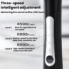 Household Handheld Mini Electric Milk Frother 3-Speed Rechargeable Egg Whisk, Dual-Head Black, Dual-Head White, Dual-Head With Bracket White, Dual-Head With Bracket Black