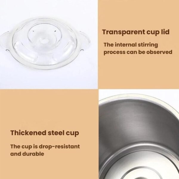 Stainless Steel Meat Grinder Home Multi-Function Electric Food Processor, 2L, 3L