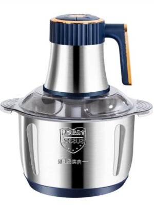 5L Large-Capacity Stainless Steel Meat Grinder Home Food Processor High-Power Electric Baby Food Maker, EU Plug, US Plug, UK Plug