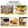 Aluminum Alloy Manual Dough Press Round Dumpling Wrapper Pastry Mold, Large Black, Small Black, Large Silver, Small Silver