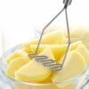 Stainless Steel Potato Masher, LsCook Wavy