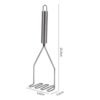 Stainless Steel Potato Masher, LsCook Wavy