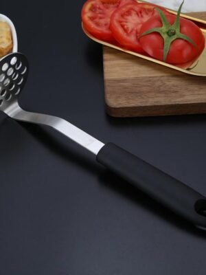 LsCook 304 Stainless Steel Potato Masher With Silicone Handle