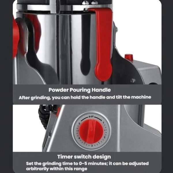 Large Motor 1000g Seasoning Grinder Crusher Household Grains Cell-Wall Breaking Machine, UK Plug, EU Plug
