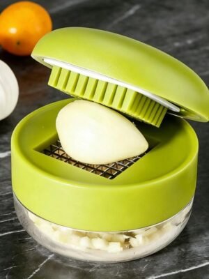 LsCook Manual Garlic Press Multifunctional Kitchen Garlic Crusher