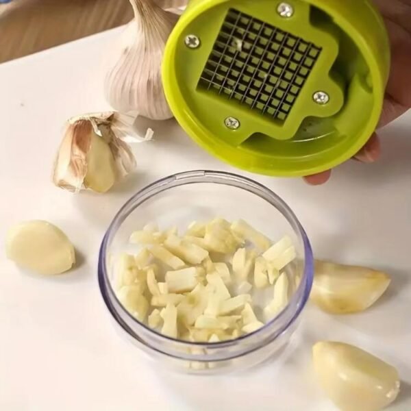 LsCook Manual Garlic Press Multifunctional Kitchen Garlic Crusher