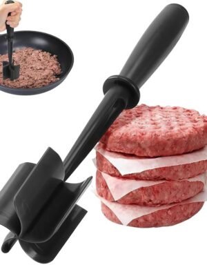 LsCook Plastic Handheld Meat Mincer Cooking Spatula