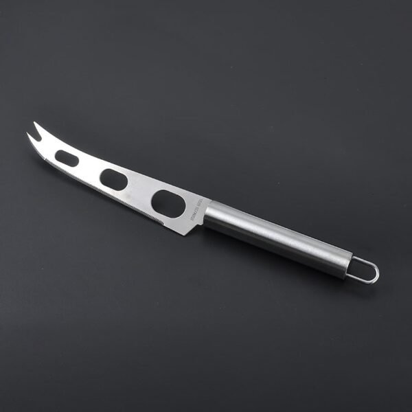 TBD0733038.jpg Stainless Steel Cheese Knife With Fork Tip Cheese Butter Knife Slicer Butter Pizza Cutter