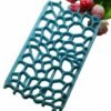 2 PCS Cake Fondant Tool Heart Shaped Diamond Texture Plaid Overpass Quyi Seal Printing Mould