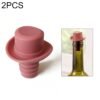 TBD083353601D-1.jpg Silica Gel Top Hat Fresh Wine Corks Cruet Red Wine Stopper, 2 PCS Hat Shape(Brown), 2 PCS Hat Shape(Black), 2 PCS Hat Shape(Red Wine), 2 PCS Hat Shape(Yellow), 2 PCS Hat Shape(Rose Red), 2 PCS Hat Shape(Red)