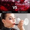 Red Wine USB Rechargeable Quick Decanter Intelligent Wine Decanter, White, Black, Red