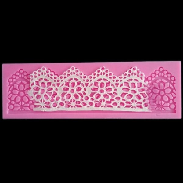 DIY Baking Tools Lace Silicone Moulds Fondant Cake Surrounding Decoration Tools Chocolate Mould